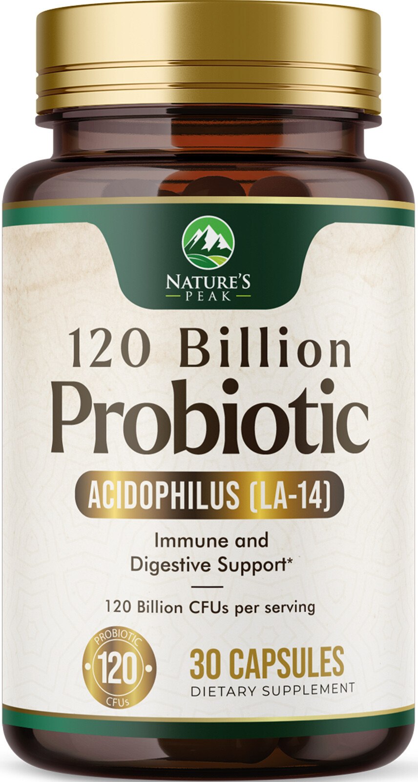 Probiotics for Digestive Health 120 Billion CFU for Women’s Vaginal pH&Daily Gut