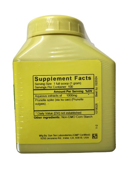 Sun Ten – Prunella/Xia Gu Cao, concentrated 100 gm Granules, P0690