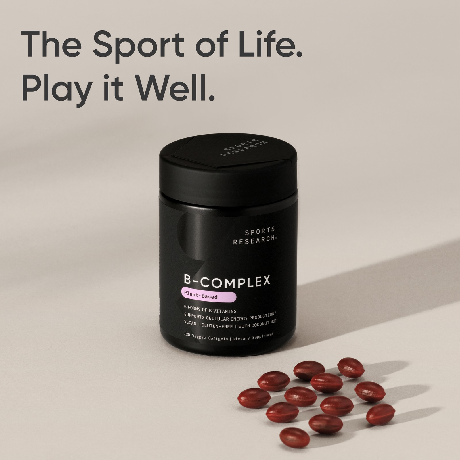 Vitamin B-Complex (120 veggie softgels)