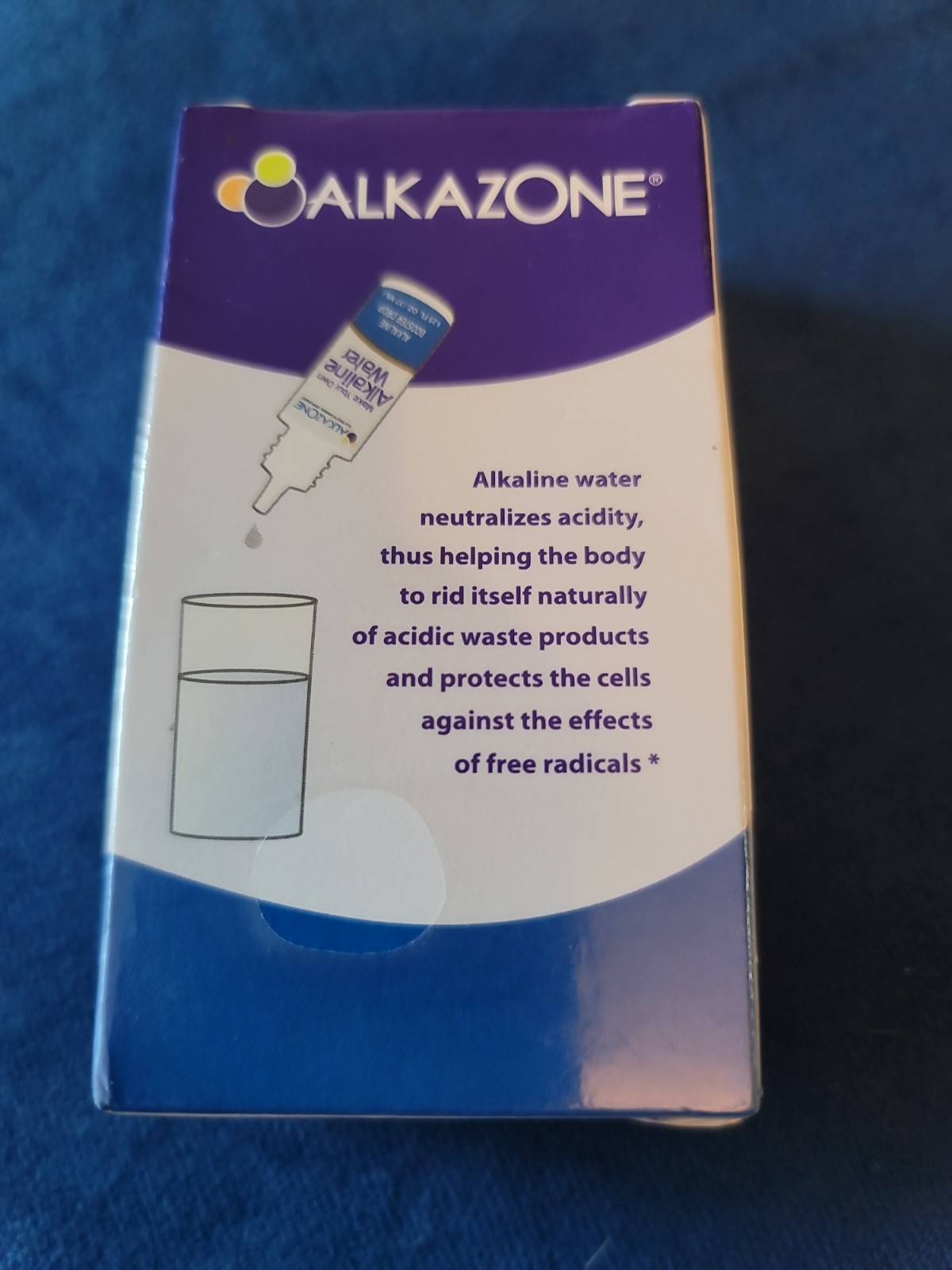 Alkazone Alkaline Water Booster Drops 1.25oz Makes 20 Gallons Sealed EXP 04/2027