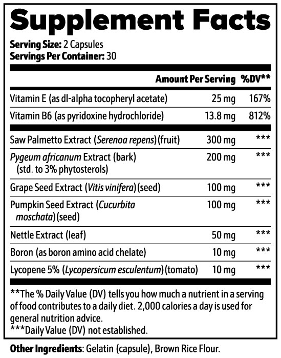 Abreu BioScience Prostate Support