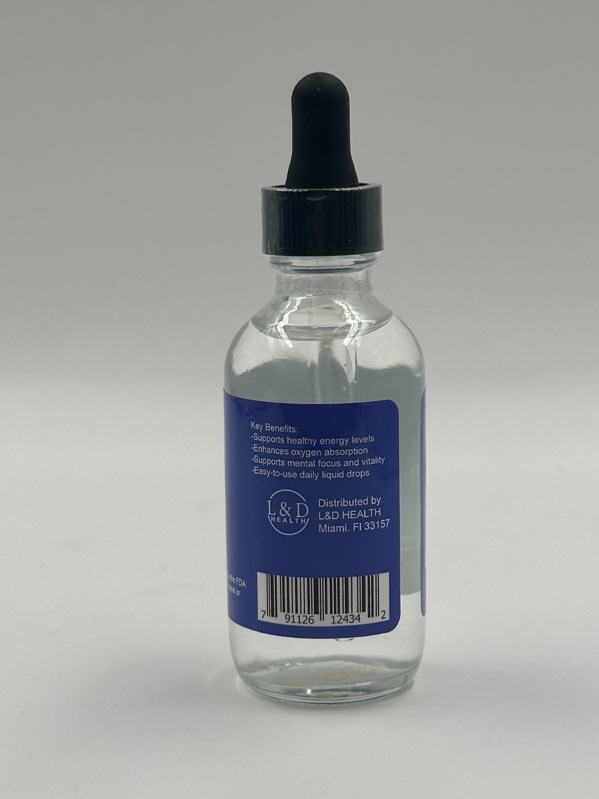 4 Oxygen O2 Promotes Healthy Cell Energy Liquid Drops Stabilized Cellular Iodine