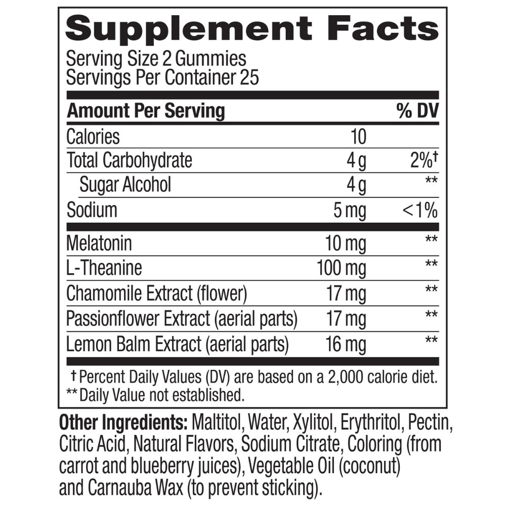 OLLY Maximum Sleep 10mg Gummies – Strawberry