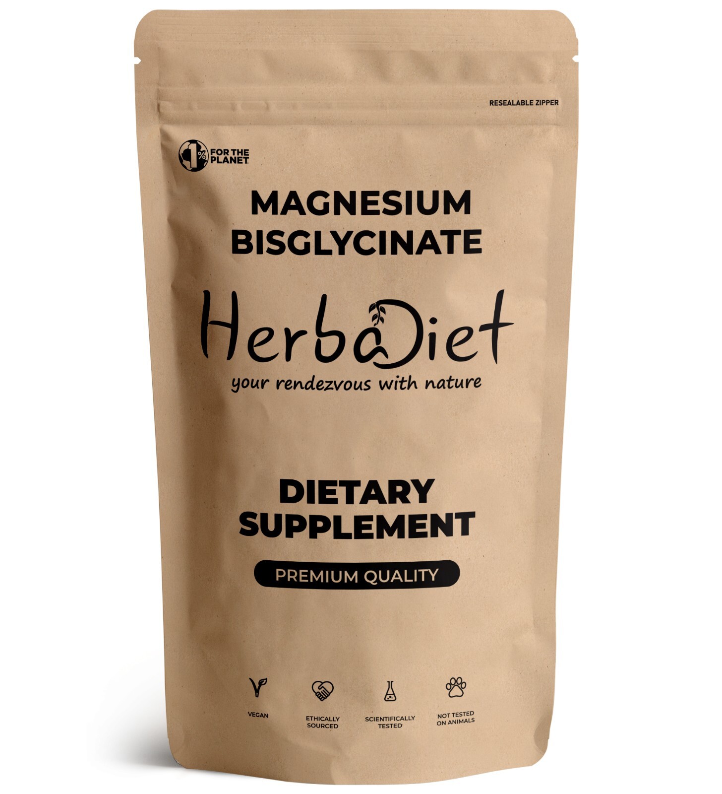 Magnesium Bisglycinate Powder – Essential Mineral – Unflavored – Non GMO