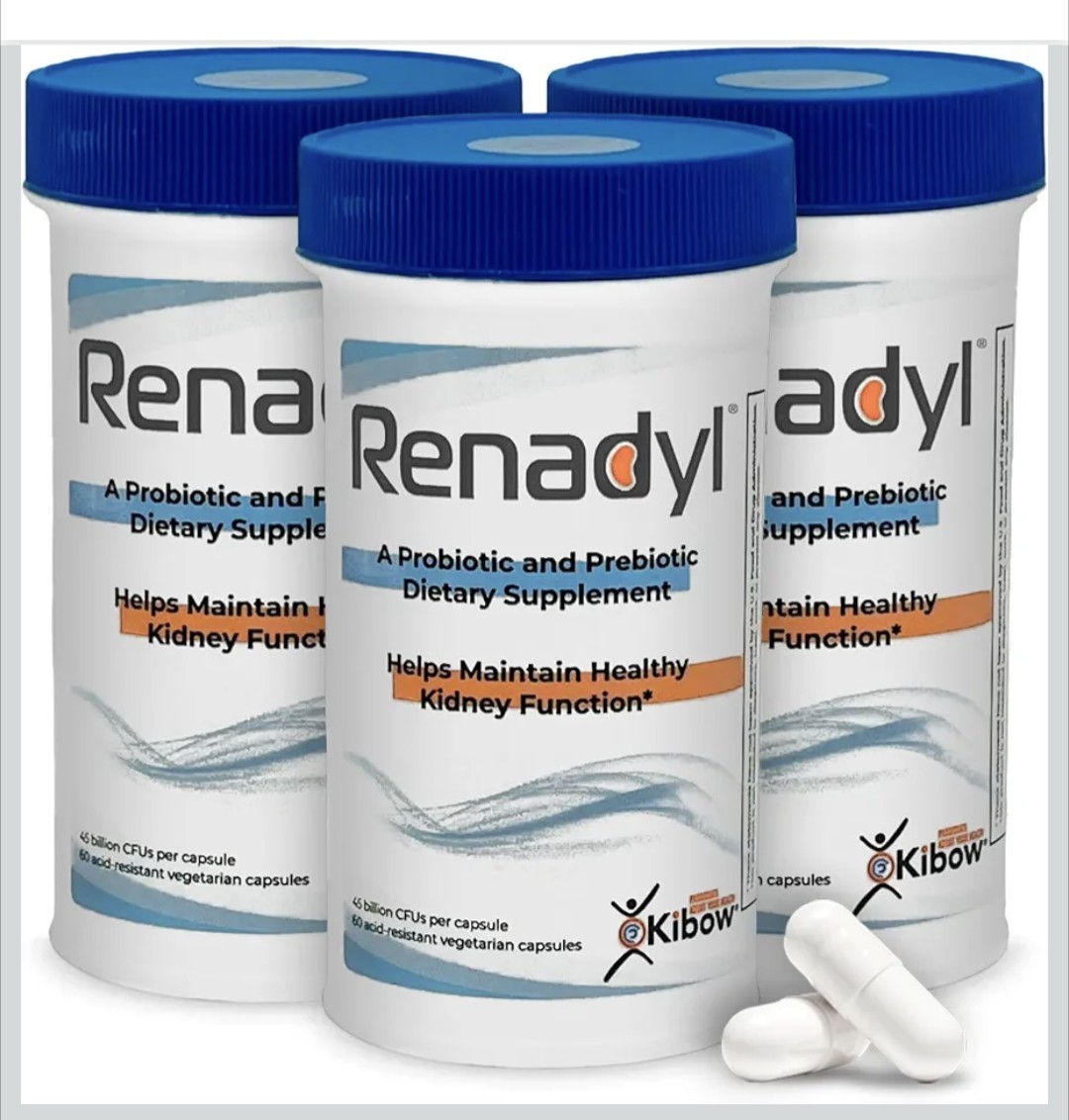 Box of 6 Bottles – Renadyl Kidney Probiotic Supplement | 6 Bottles