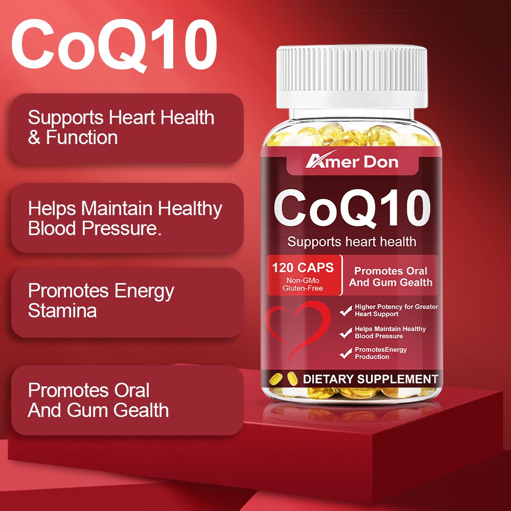Coenzyme Q-10 300mg Antioxidant, Heart Health Support, Increase Energy & Stamina