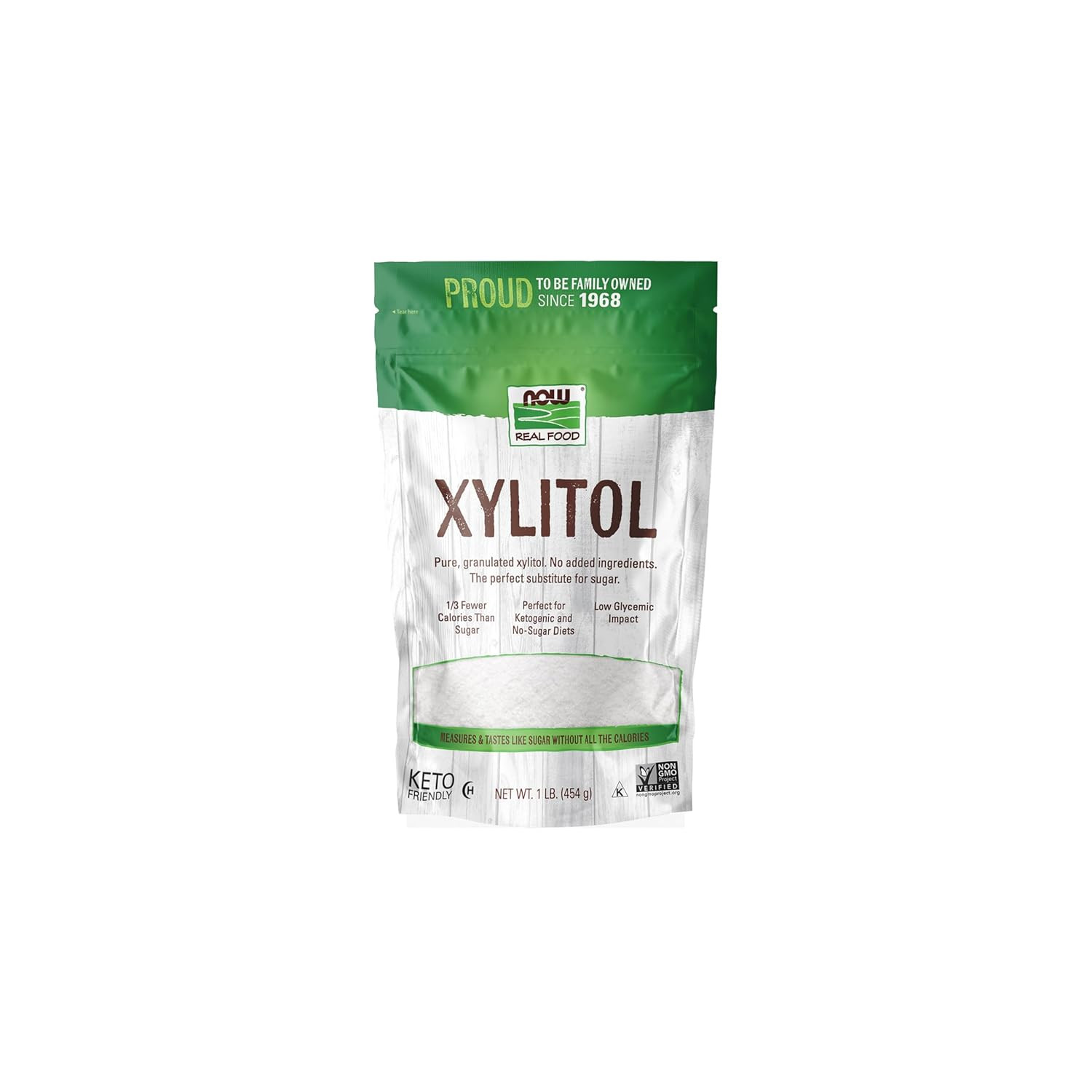 , Xylitol, Pure with No Added Ingredients, Keto-Friendly, Low Glycemic Impact, L