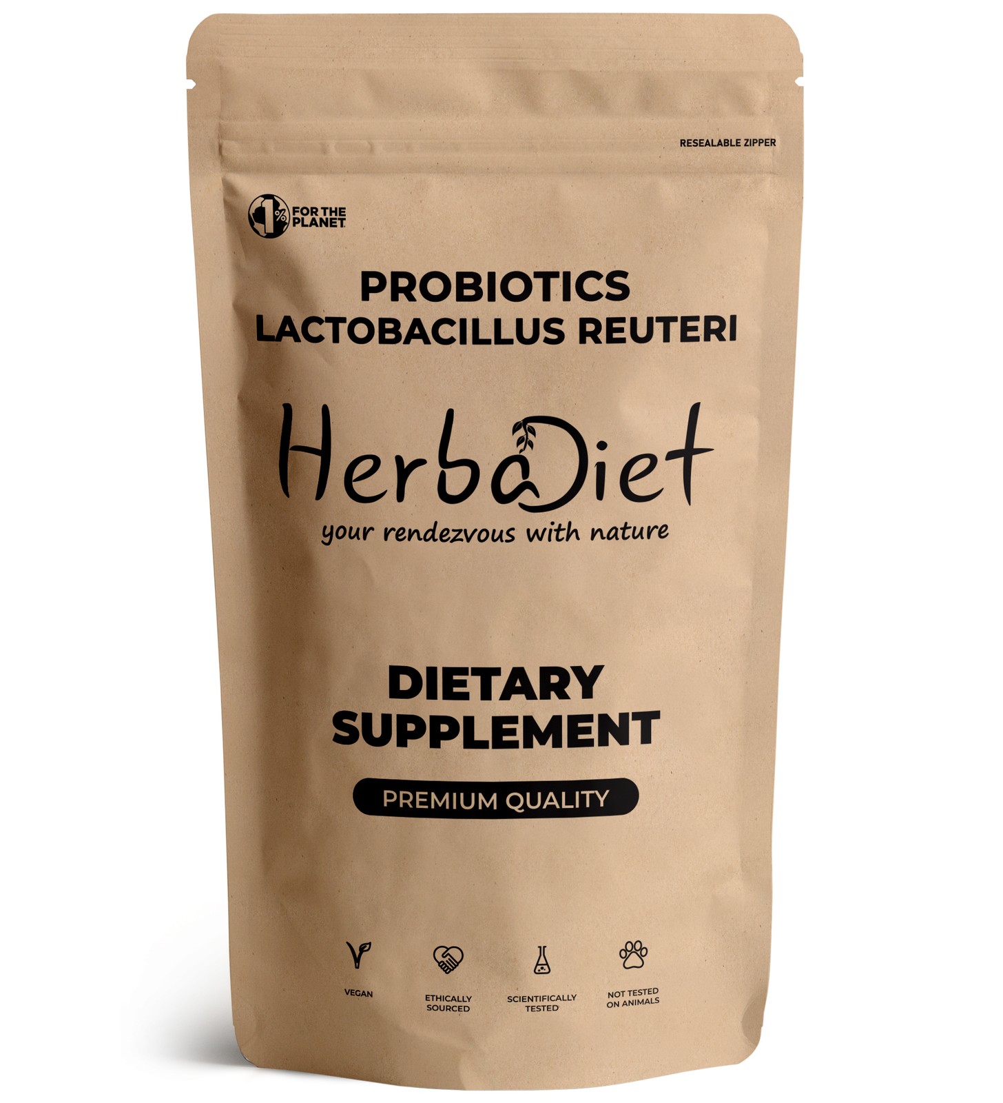 Probiotics Blend Lactobacillus Reuteri Powder POTENT 25 Billion CFU/Gram
