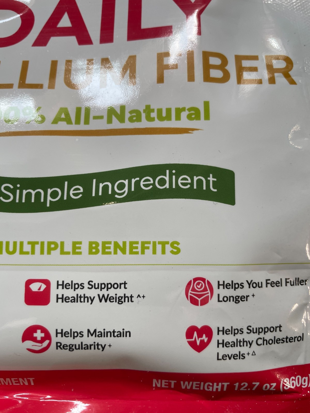 Konsyl Daily Psyllium Fiber Powder – 12.7oz