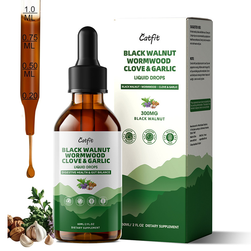 2oz Parasite Cleanse Tincture/Extract-Wormwood, Black Walnut Hull, Clove