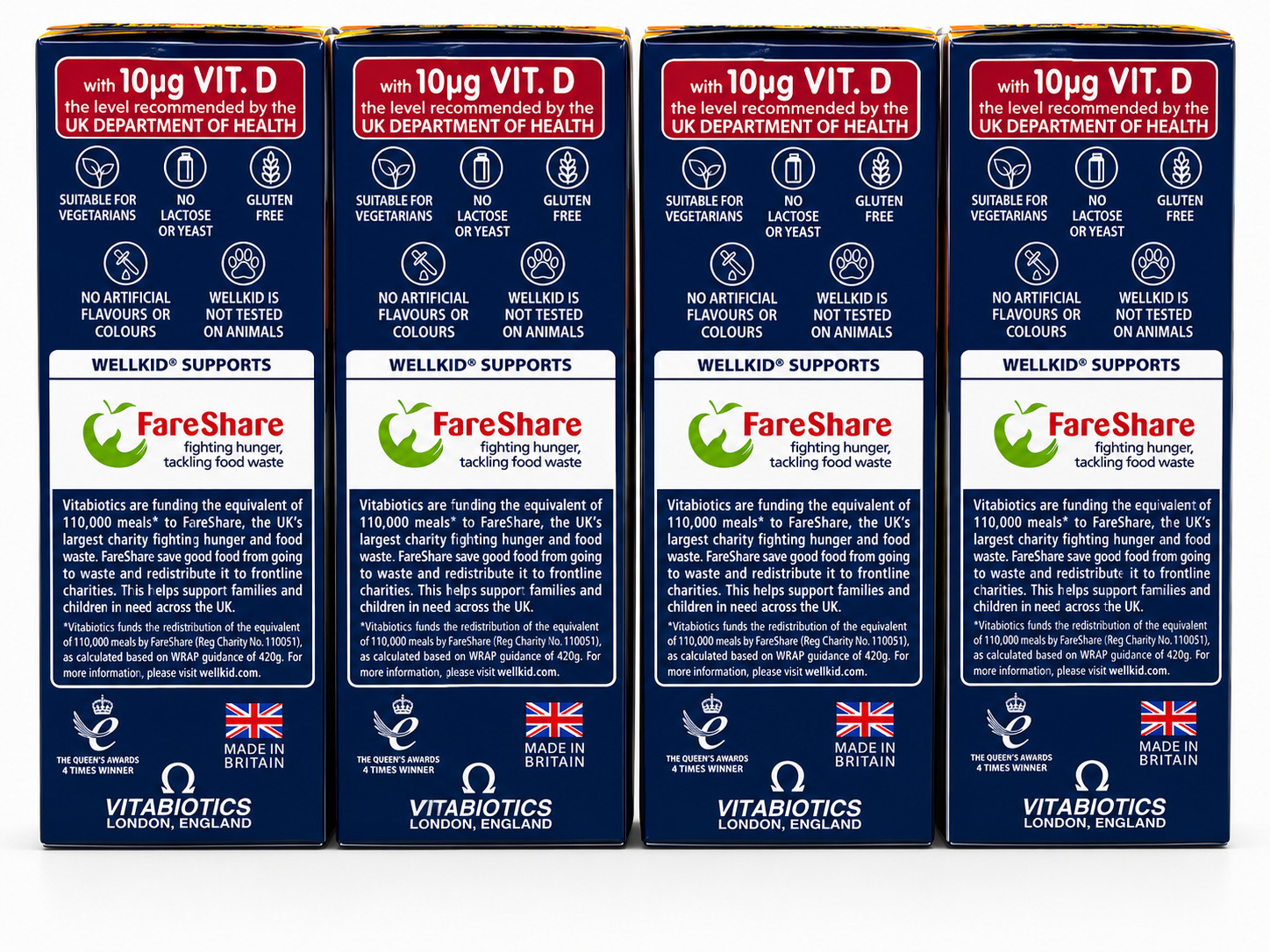 Vitabiotics Wellkid Multi-vitamins – 30 Chewable Tablets
