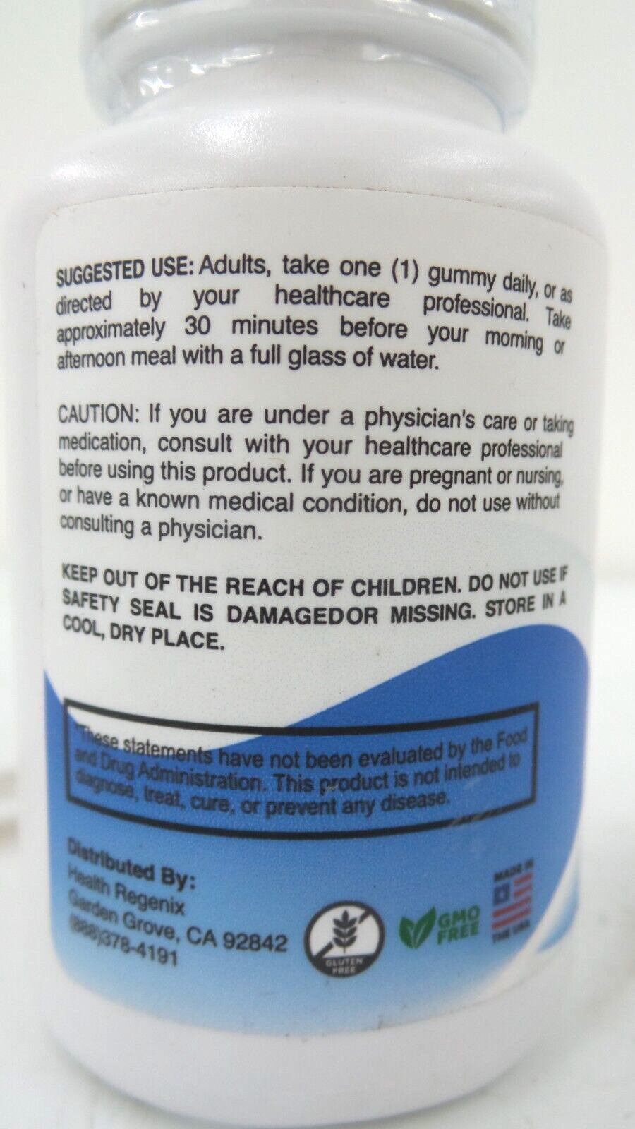 Nourish Wave KETO ACV GUMMIES Natural Apple Flavor 30 gummies Exp. 01/2026