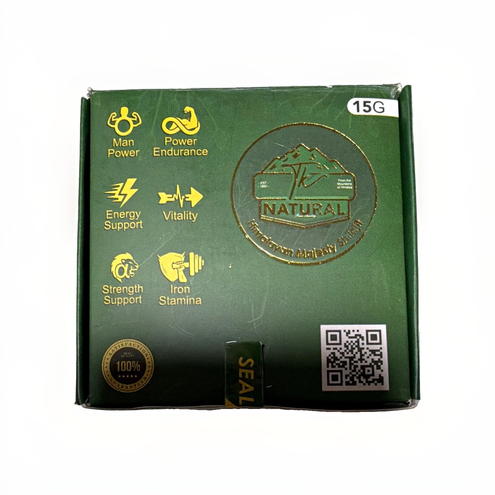 100% Pure Authentic Himalayan Majesty Shilajit 15G