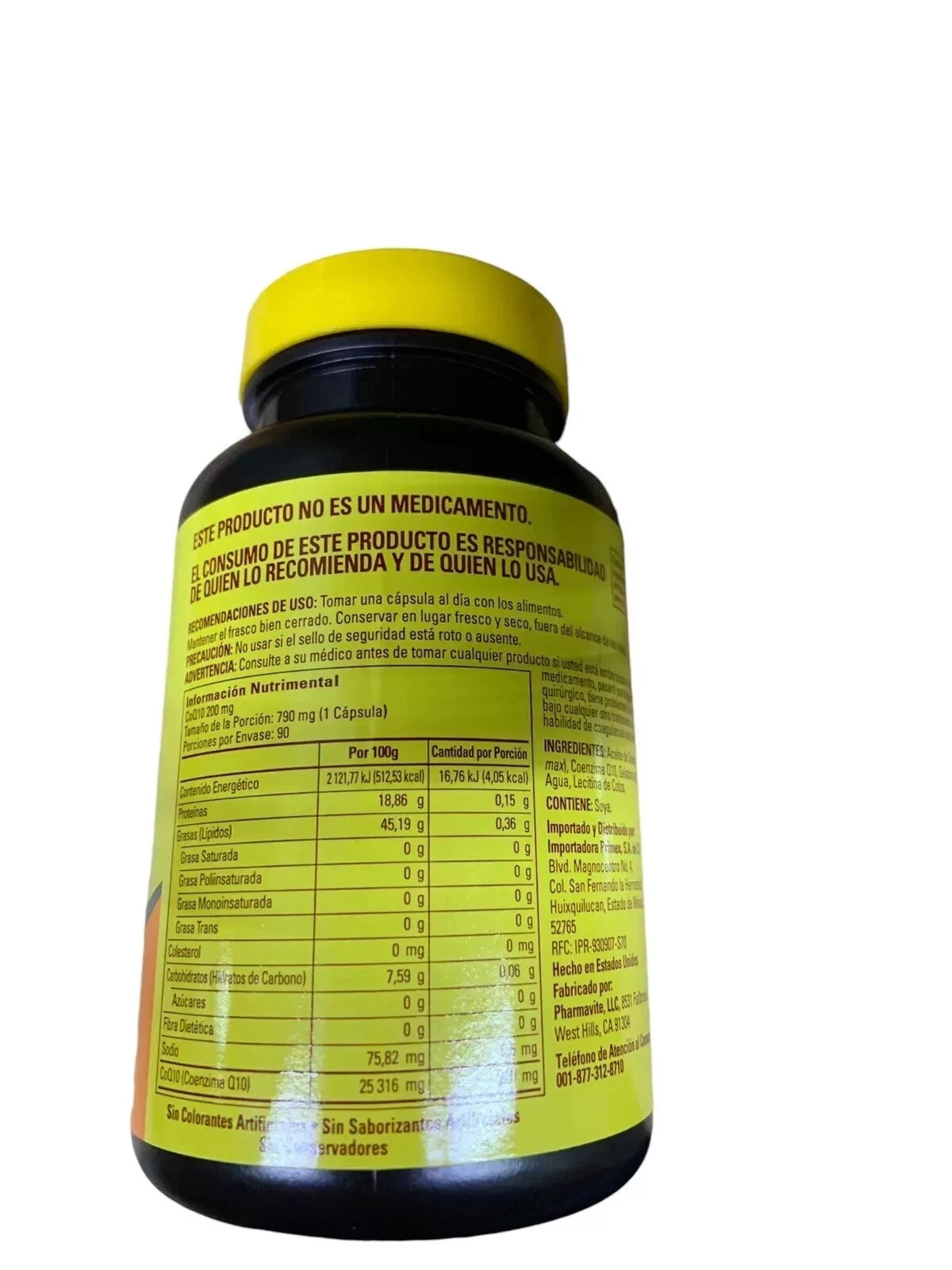 (2 pack) Nature Made CoQ10 200mg each pack – 180 capsules total