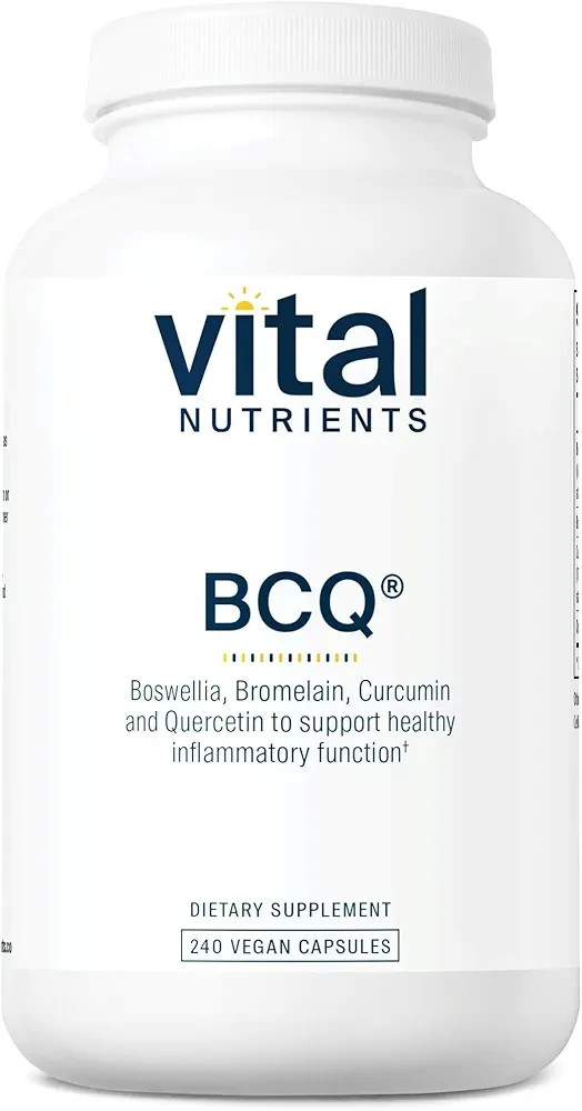 Vital Nutrients BCQ Vegan Joint & Digestive Support – 240 Veggie Capsules