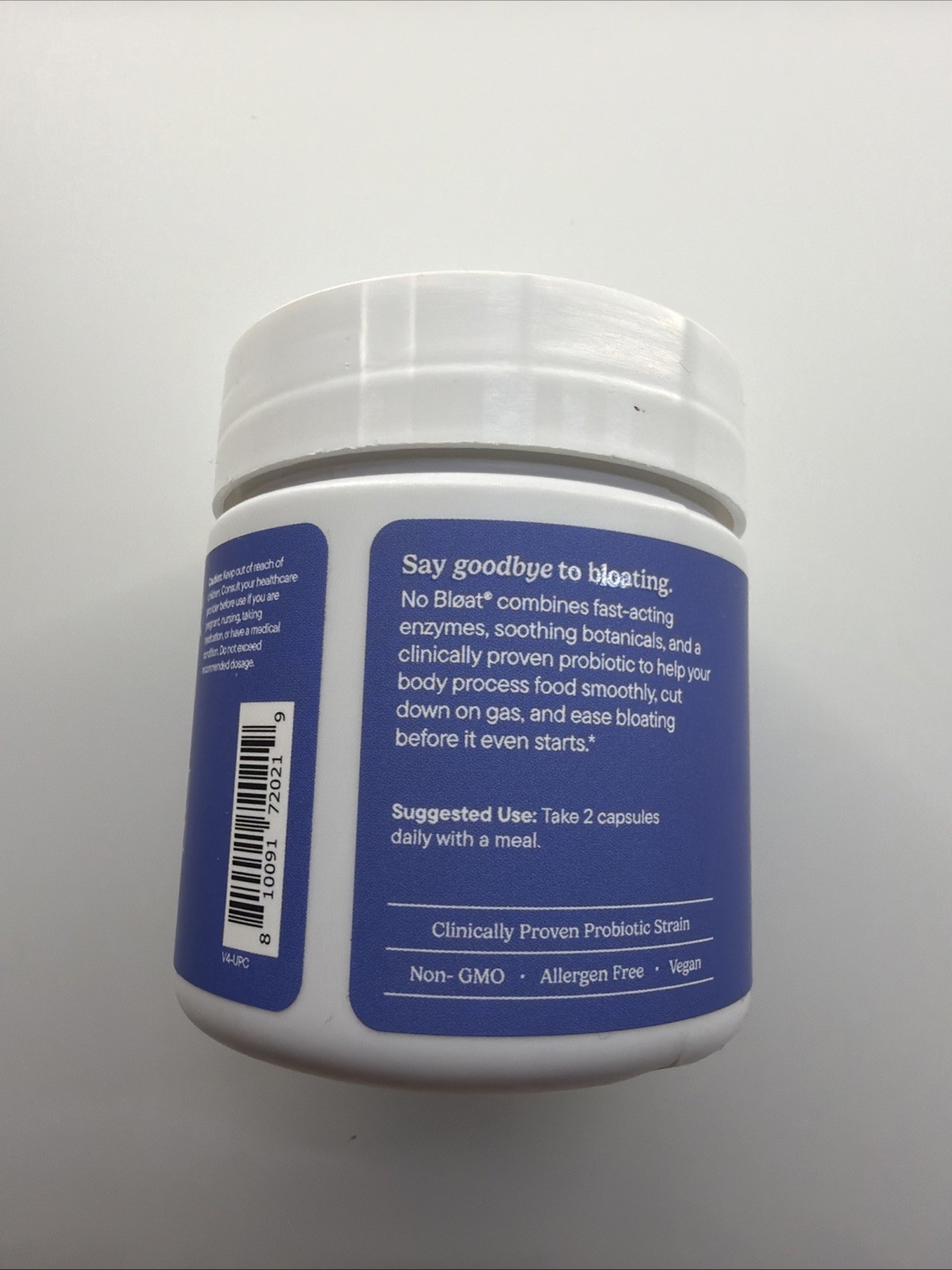 Zenwise No Bloat Daily Relief Digestive Enzymes Probiotic 60 Capsules New