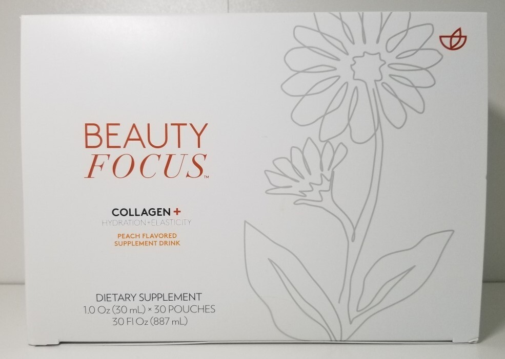 Nu Skin NuSkin Pharmanex Beauty Focus Collagen [PEACH] Exp 8/24 NEW SEALED