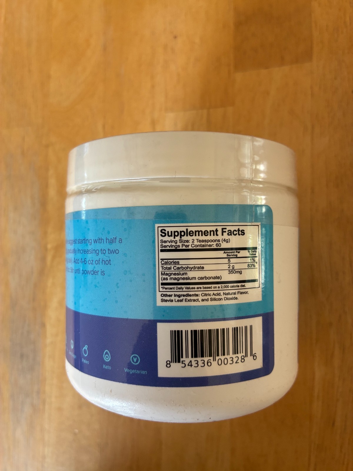 Dr. Price’s Calming Magnesium Powder Magnesium Citrate Supplement Cherry Flavor