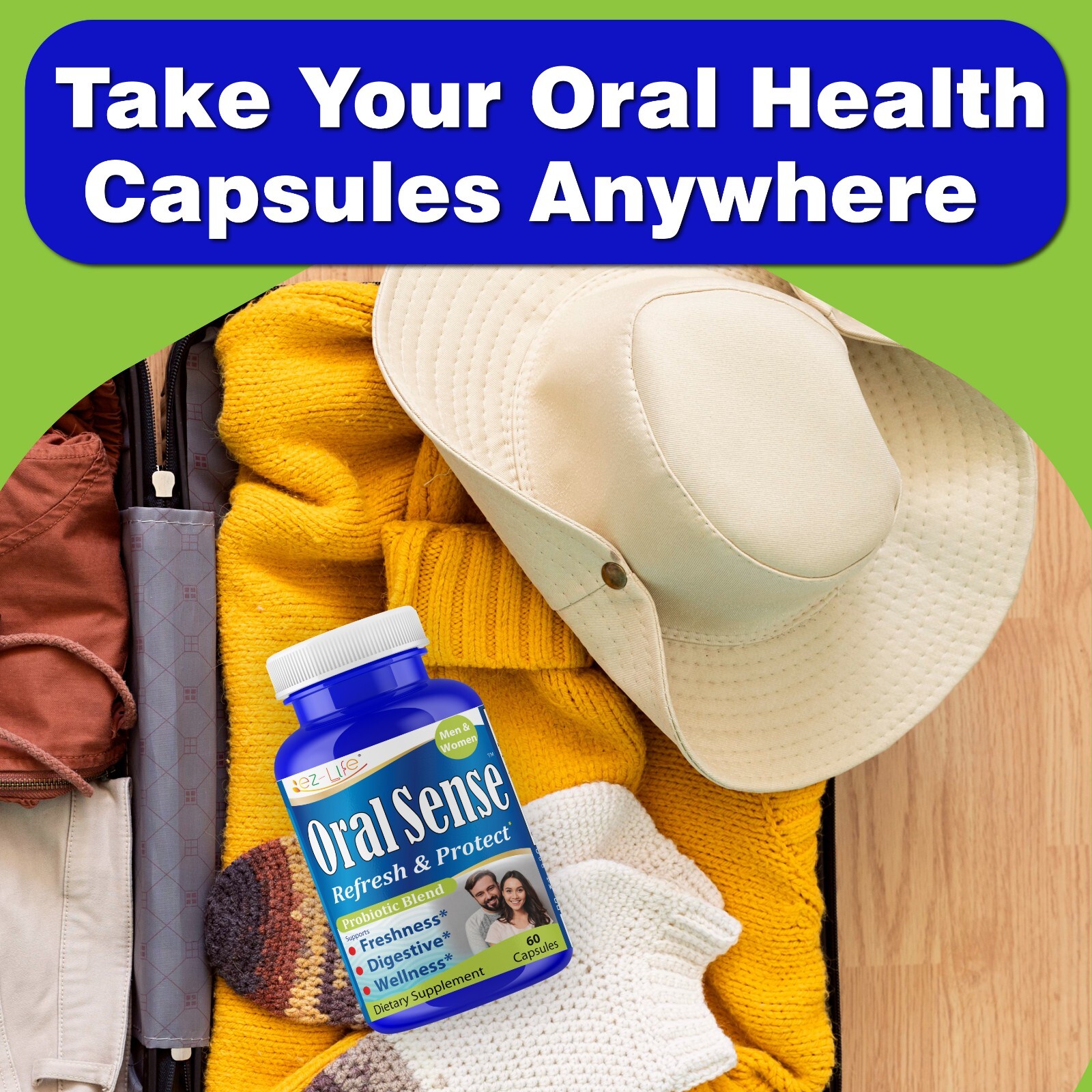 Best Oral Probiotic, Dental Probiotic Supplement Control Bad Breath