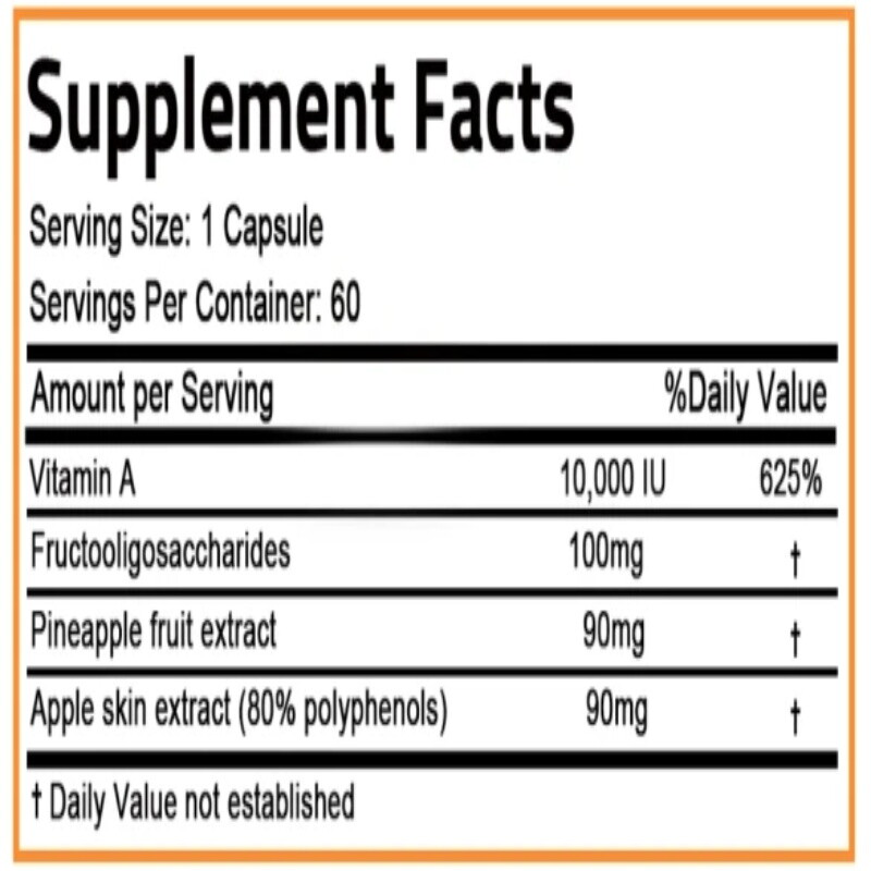 Vitamin A10000 IU Capsules – Supports Immune and Eye Health