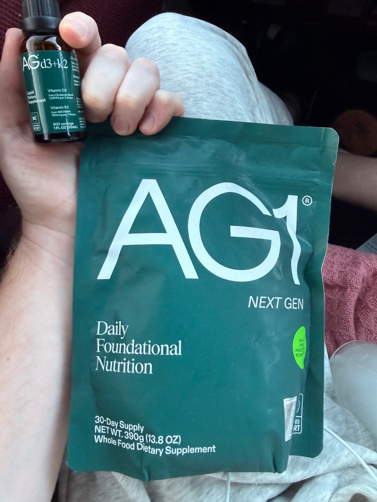 AG1 Greens Powder Refill – 75 Vitamins, Multivitamin & Probiotic Gut Health 2/27