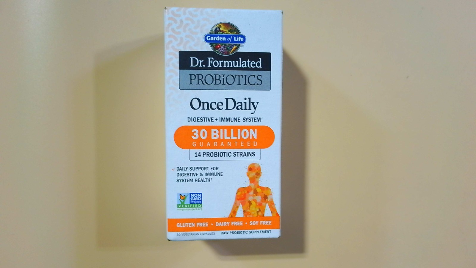 Garden of Life Dr. Formulated Probiotics 30 Billion 30 Veg Caps Exp 08/27