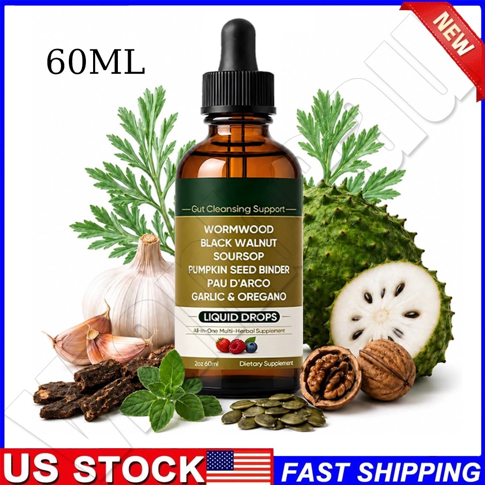 LUMVELLE Wild Harvested Wormwood Herbal Liquid Botanical Supplement Drops 60ml