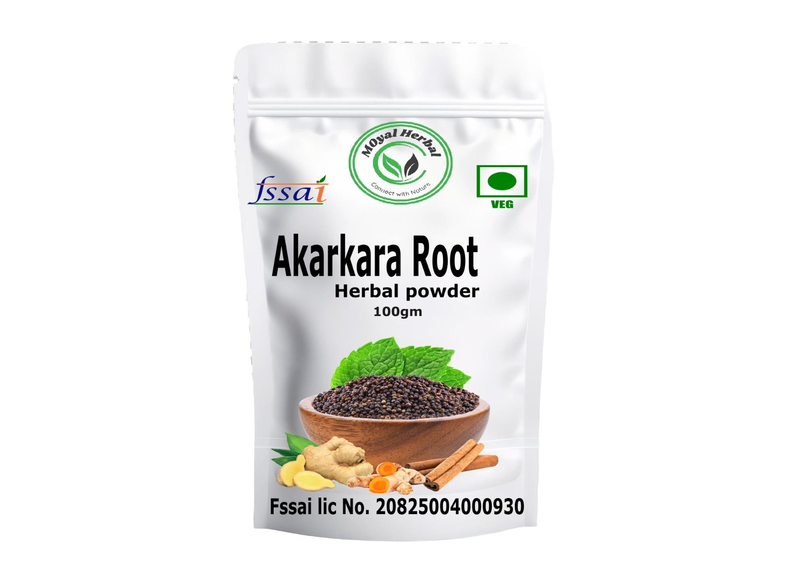 Akarkara Roots Herbal Supplement powder 100gm
