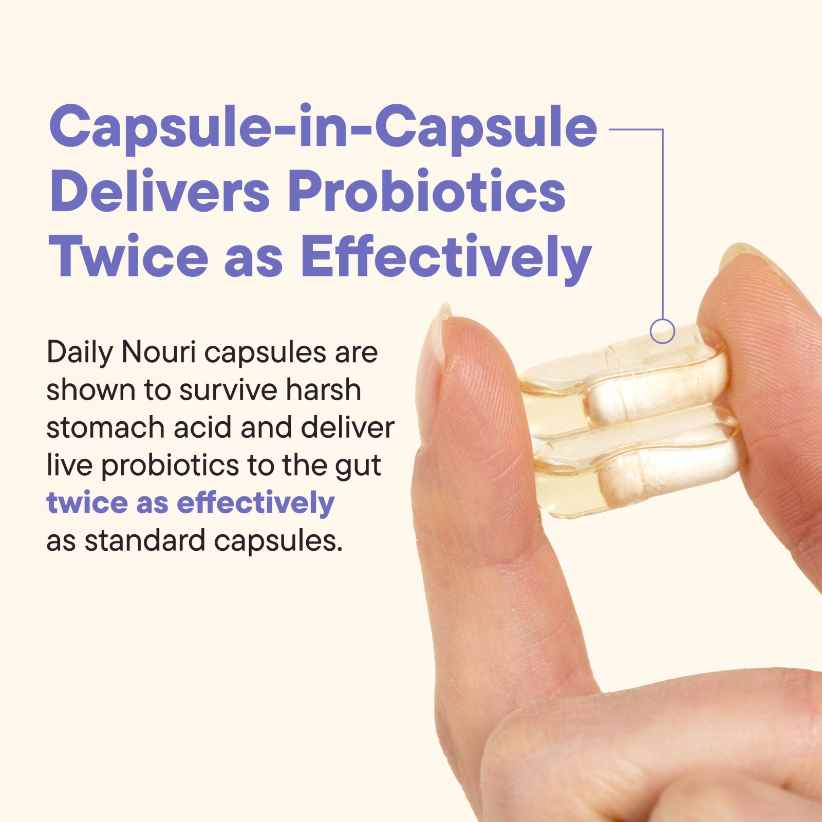 Nouri Menopause Health Probiotic with Omega and Resveratrol Vegan Capsules, 30ct