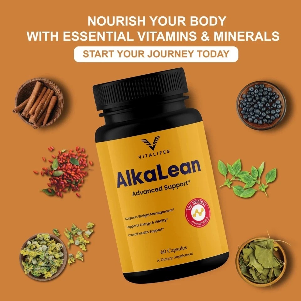 (5 pack) AlkaLean Weight Management Support, Alka Lean Advanced (300 Capsules)
