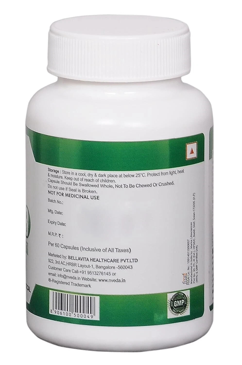 Nveda Omega-3 Fish Oil (60 Softgels) Healthy Hearts, Joints & Brain