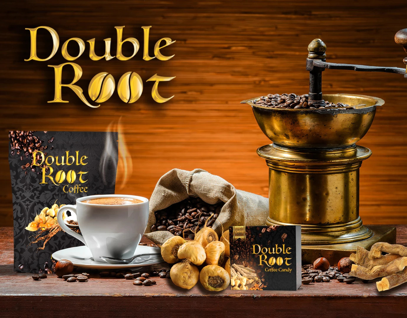 6 Packs Superlife Double Root Coffee [1 pack X 6 Sachets] DHL EXPRESS SHIPPING