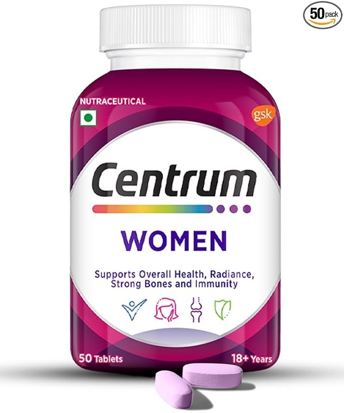 Multivitamin Tablet for Women|With 23 Vital Nutrients – 50 Tablets