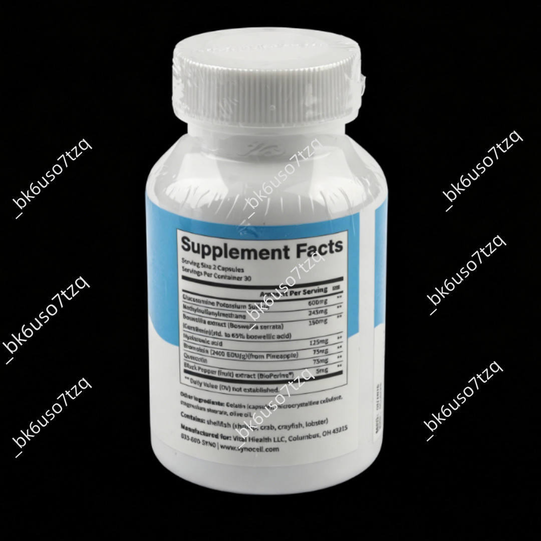 1-3 Pack Synocell Capsules – Back Neck and Joint Support Complex 60-180 Caps-NEW