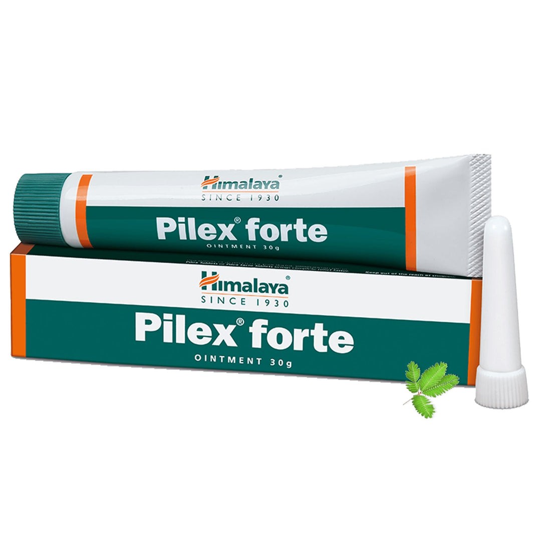 Pilex Forte Ointment | Hemorrhoid Care Formula | Ayurvedic Relief Cream | 30G
