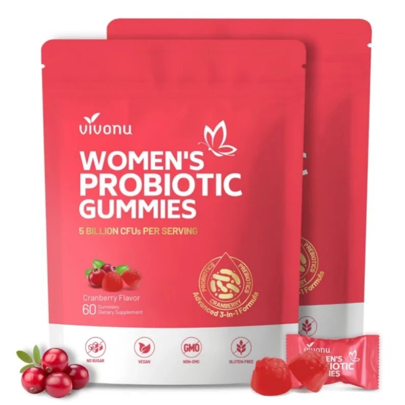 NEW VivoNu Cranberry Probiotic Gummies | Targeting Body Odor, Women’s Health,