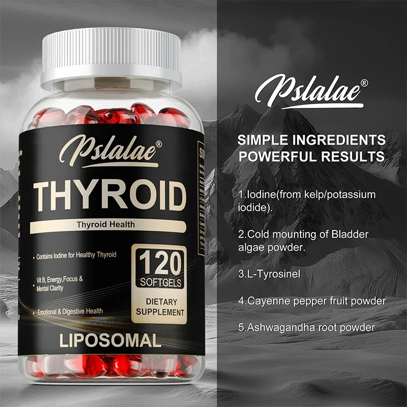 Thyroid 120pcs – Thyroid Health, Metabolism, Energy & Focus, Digestive Health