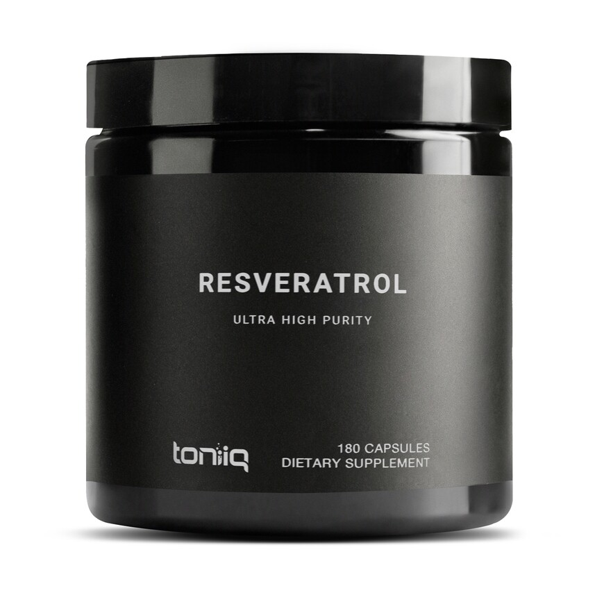 Trans Resveratrol 1000mg 98% Pure Highly Purified Bioavailable Resveratrol 180c