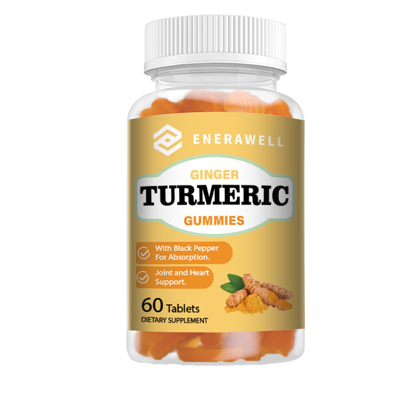 ENERAWELL Turmeric Gummies Supplement- Immune Health (60/120 gummies) 07/07/2027