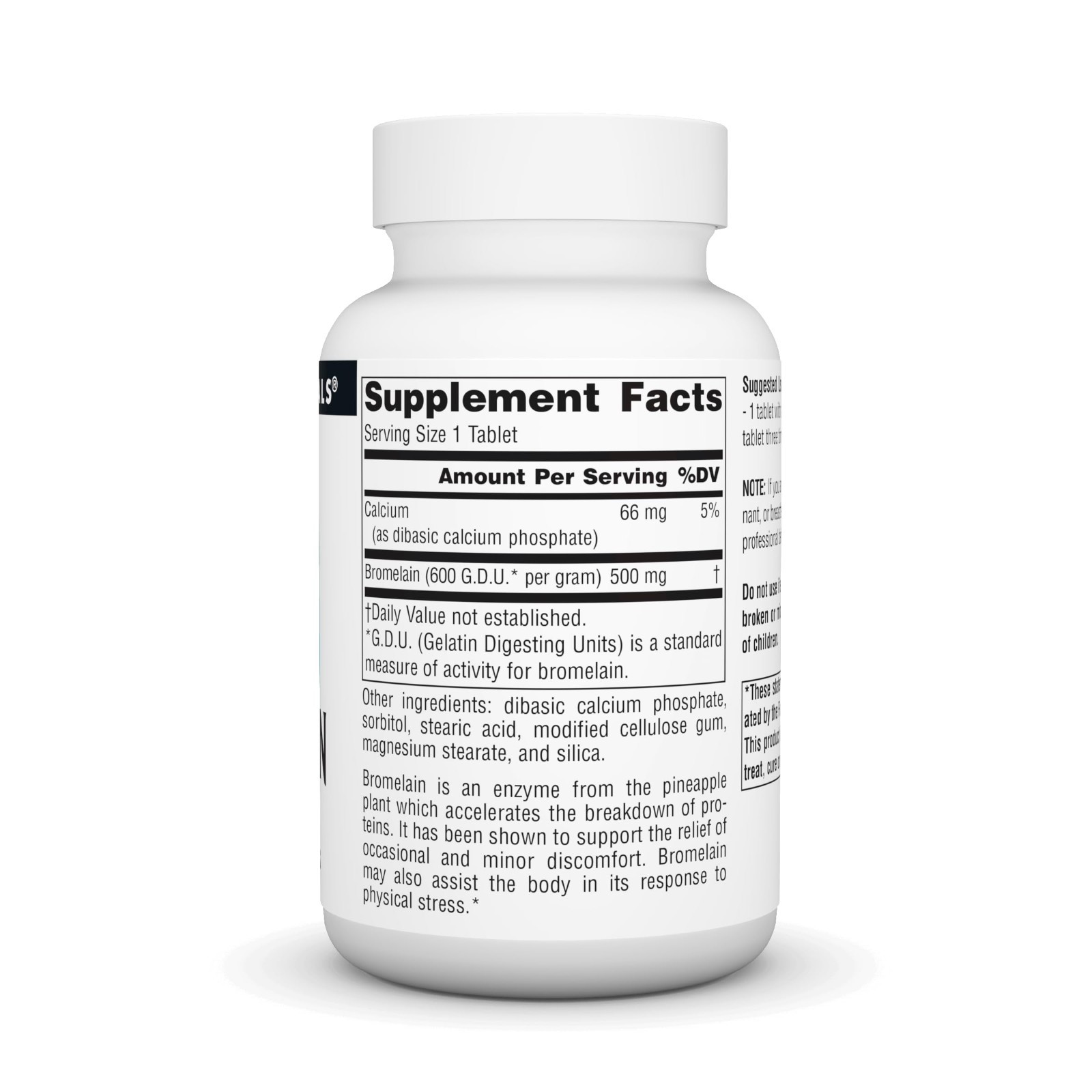 Bromelain 500mg – 120 Tablets | Natural Proteolytic Enzyme for Digestion Support