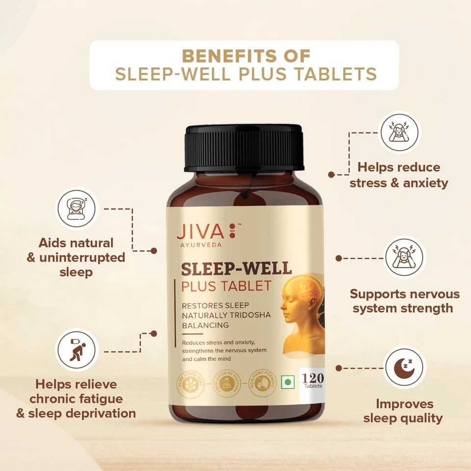 Sleep Well Plus Tablets | Non-Habit Forming | Supports Sleep, Relaxation Y076