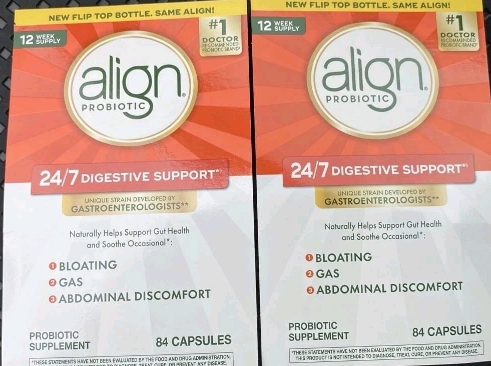 Align Daily Probiotic 84 X 2 = 168 Ct Digestive Exp Date 2028