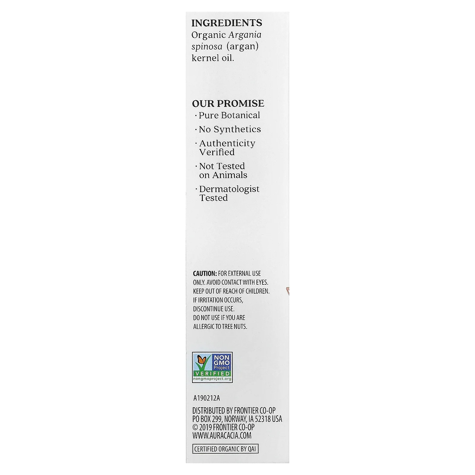 Organic Skin Care Oil, Rejuvenating, Argan, 1 fl oz (30 ml)