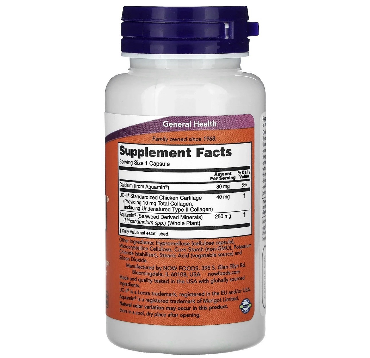 UC-II® Joint Health with Undenatured Type II Collagen, 120 Capsules Exp 06/2028