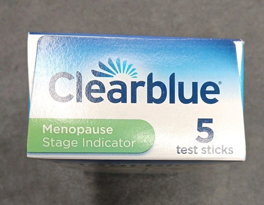 Clearblue Menopause Stage Indicator 5 Test Sticks Exp 02-2026 SEALED