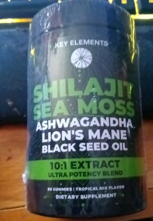 Organic Shilajit Gummies with Sea Moss Gummies