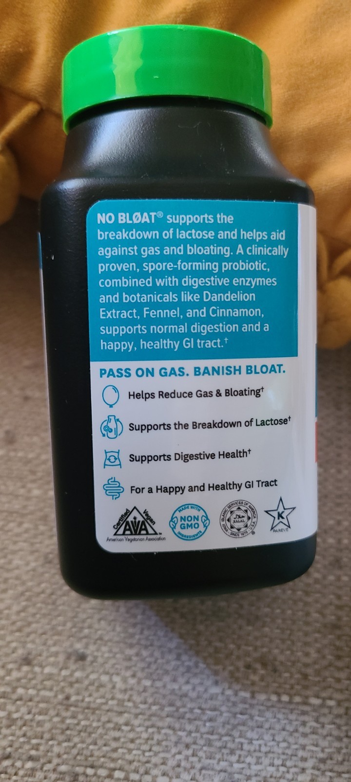 Zenwise Health NO Bloat Probiotics for Women and Men Digestive Health
