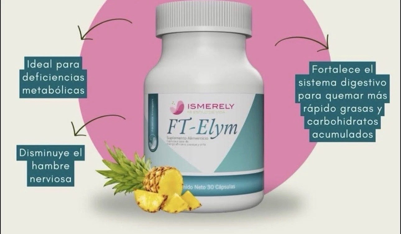 Ft-Elym Caps Ismerely Combate el Estreñimiento Crónico,Perdida de Peso/Grasa