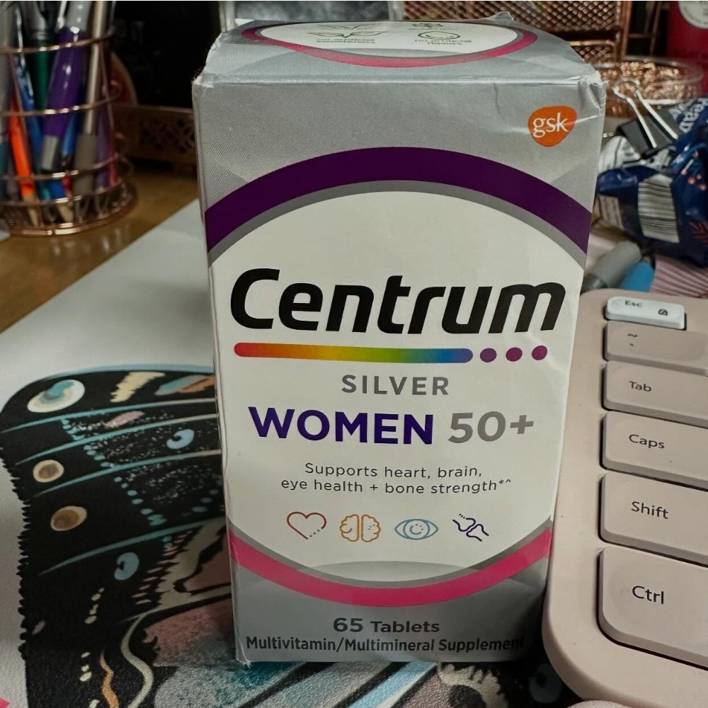 Centrum Silver Women 50+ Multivitamin / Multimineral Dietary Supplement Tablets