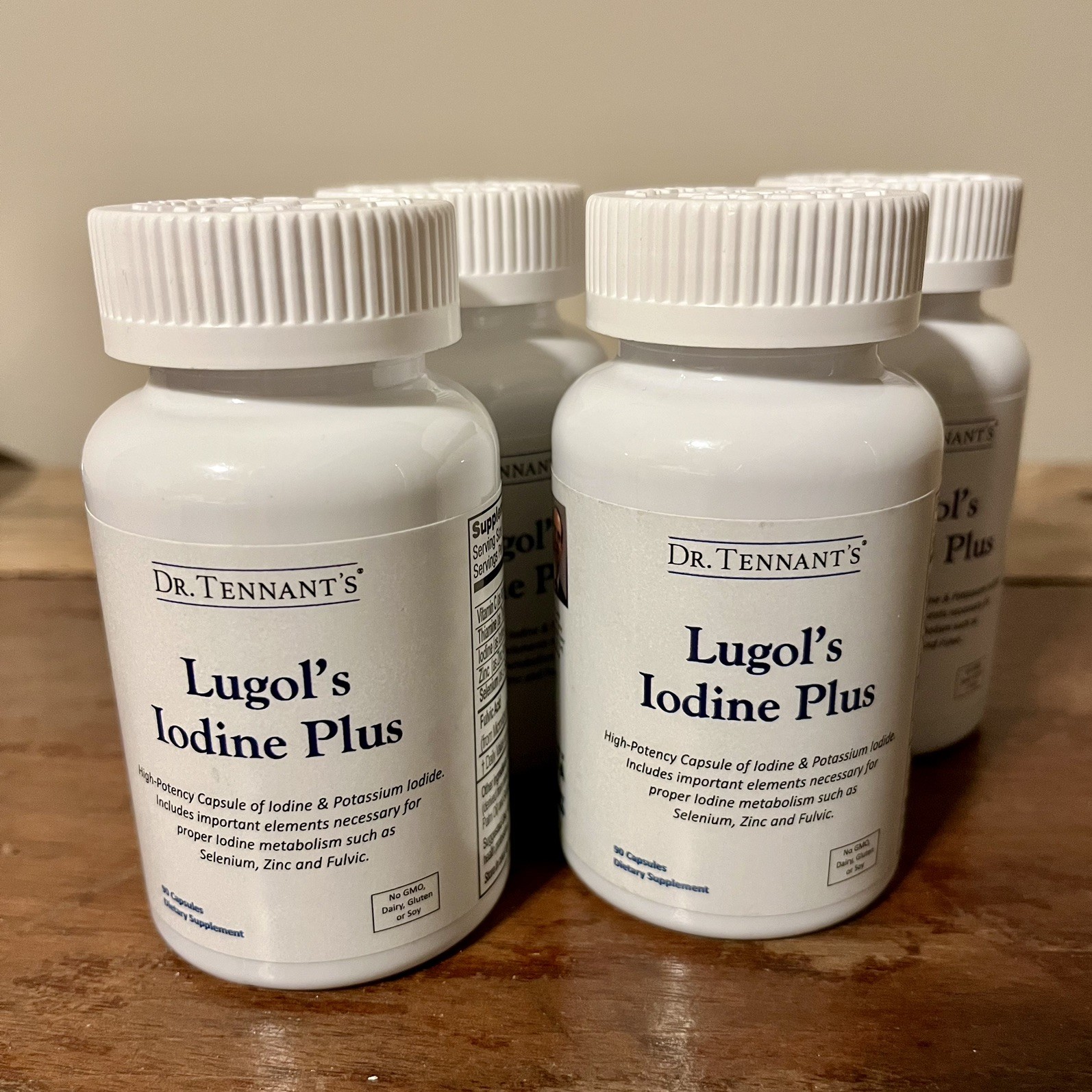 *DEAL! * 90 count LUGOLS Iodine Gel Caps Plus-Zinc Selenium Iodide-12.5 mg